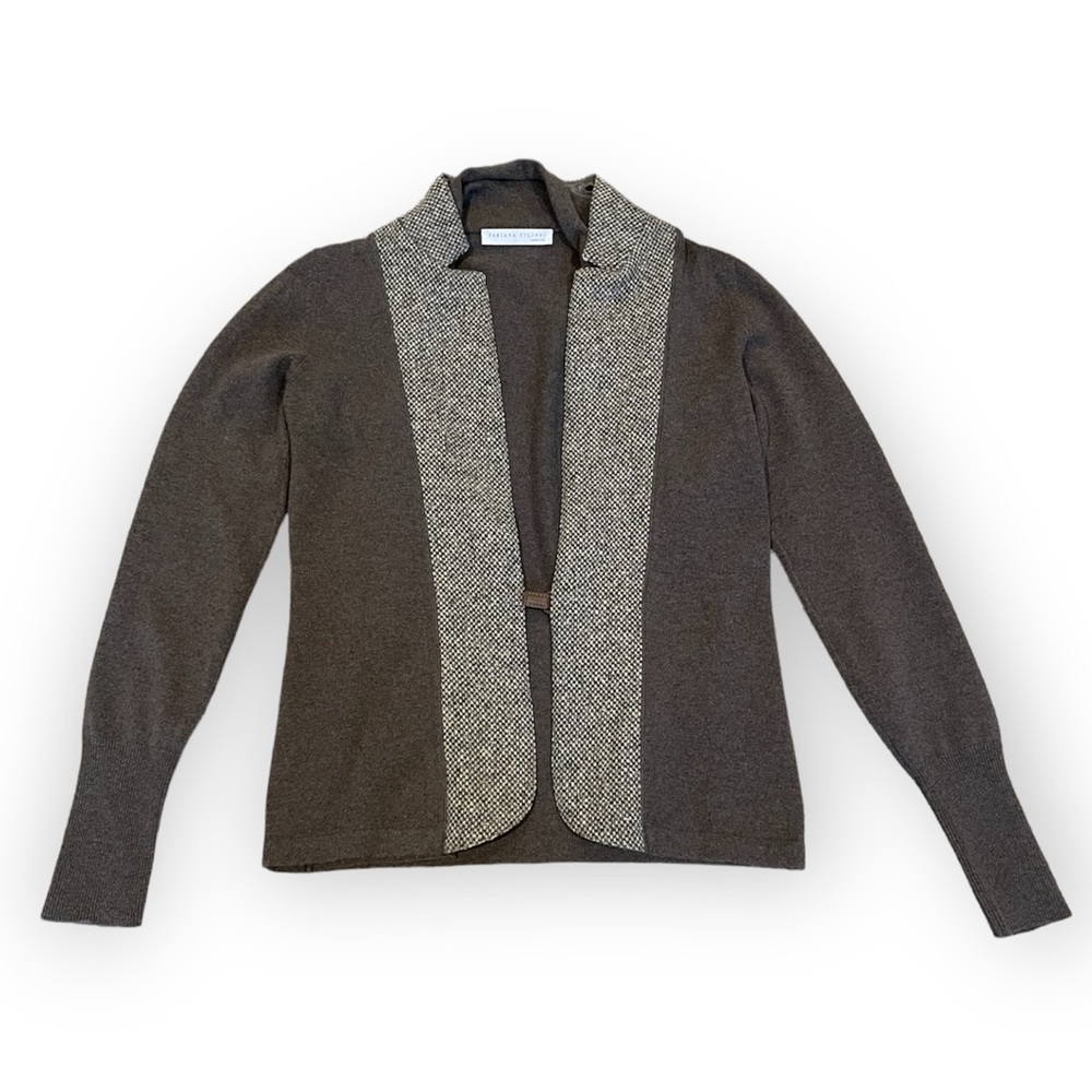 Fabiana Filippi Open Front Sweater Jacket